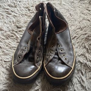 Real Leather converse